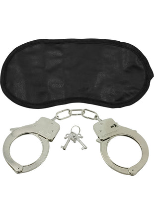 Dominant Submissive Collection Metal Handcuffs - Metal/Silver