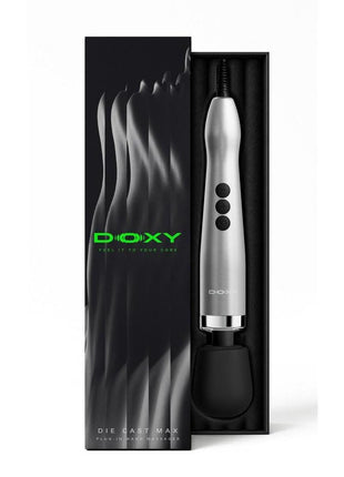 Doxy Die Cast Max Plug-In Body Wand - Silver