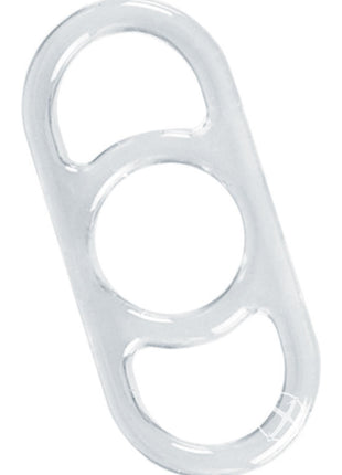 Dr. Joel Kaplan Pump Erection Enhancer Silicone Cock Ring - Clear