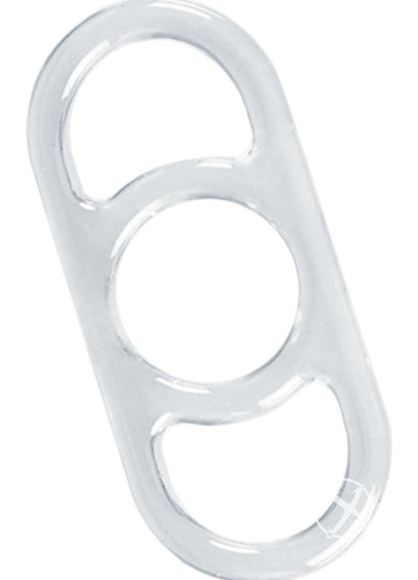 Dr. Joel Kaplan Pump Erection Enhancer Silicone Cock Ring - Clear