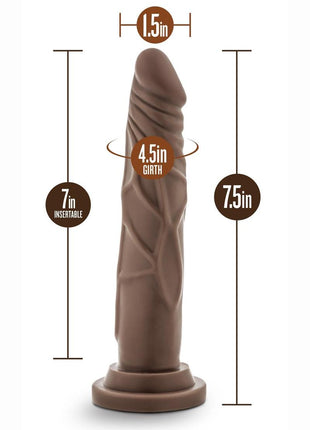 Dr. Skin Dr. Carter Silicone Dildo with Suction Cup