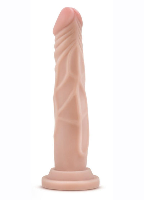 Dr. Skin Dr. Carter Silicone Dildo with Suction Cup - Vanilla - 7.5in