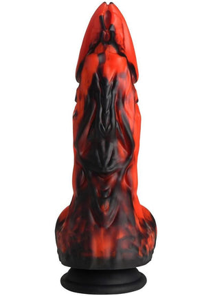 Dragon Thrust Rechargeable Silicone Thrusting and Vibrating Dildo