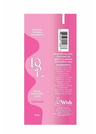 Dsl Dick Sucking Lips Plumping Serum - Cupcake