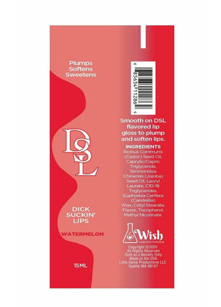Dsl Dick Sucking Lips Plumping Serum - Watermelon