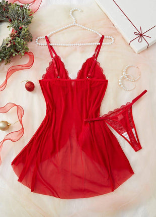 Two Tone Holiday Babydoll