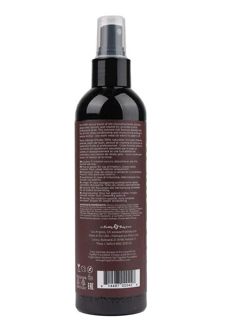 Earthly Body Hemp Seed Moisturizing Oil Spray - Skinny Dip - 8oz