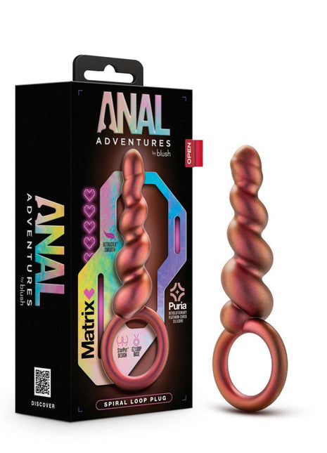 Anal Adventures Matrix - Spiral Loop Plug