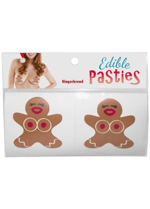 Edible Pasties - Gingerbread - 2 Per Pack