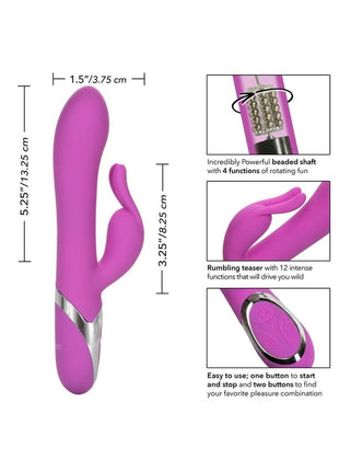 Enchanted Bunny Silicone USB Rechargeable Rabbit Waterproof
