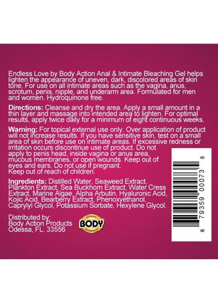 Endless Love Female Arousal Gel Maximum Strength - .5 Oz