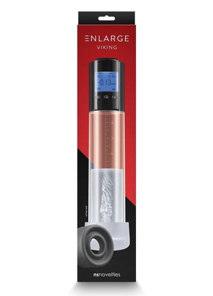 Enlarge Viking Rechargeable Penis Pump - Black/Clear