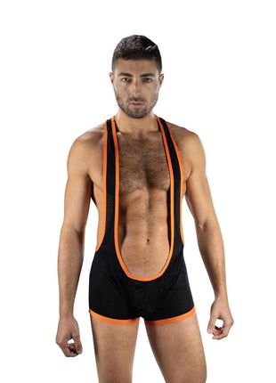 Envy Menswear Flex Open Back Singlet - Os - Black