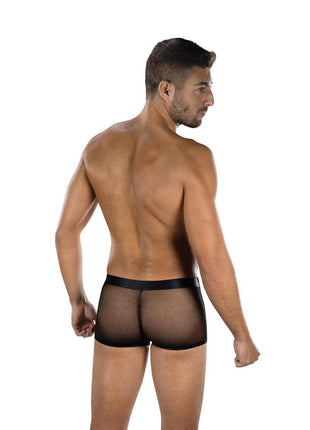 Envy Menswear Sheer Command Buckle Boxer Briefs - Os