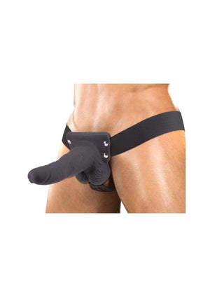 Erection Assistant Hollow Vibrating Strap-On