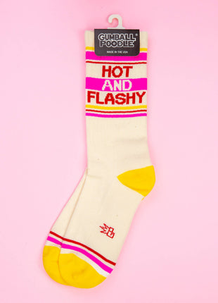 Hot and Flashy Gym Crew Socks