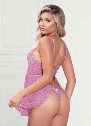 Seven til Midnight 2-Piece Heartbreaker Babydoll Set