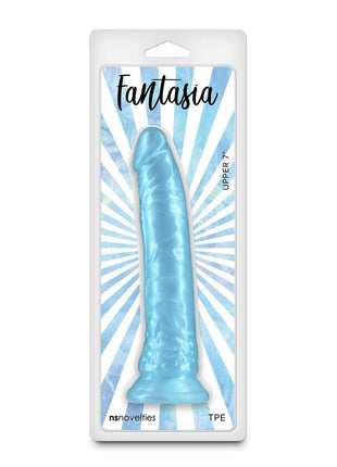 Fantasia Upper Dildo - Blue - 7in