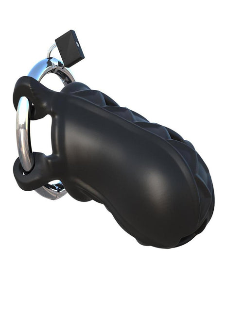 Fantasy C-Ringz Extreme Silicone Cock Blocker Cock Ring - Black