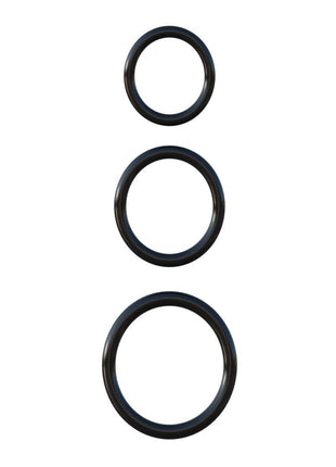 Fantasy C-Ringz Silicone 3-Ring Stamina Cock Ring