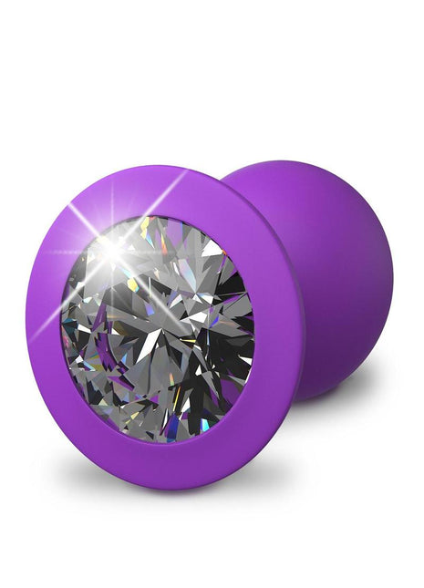 Fantasy For Her Her Little Gem Small Plug Anal Plug Silicone Waterproof - Purple - Small