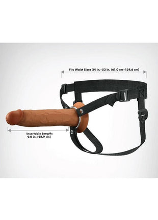 Fantasy X-Tensions Elite Silicone Dual Density Hollow Strap-On