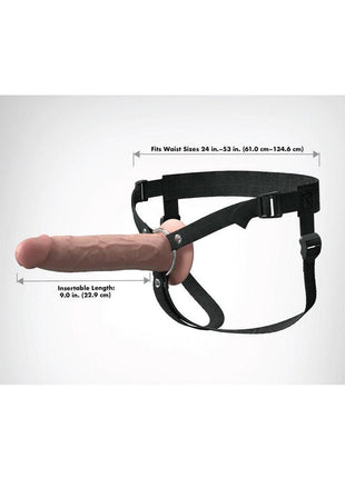 Fantasy X-Tensions Elite Silicone Hollow Strap-On Dual Density