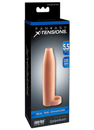 Fantasy X-Tensions Real Feel Enhancer Sleeve - Vanilla - 5.5in