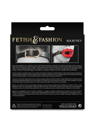 Fetish and Fashion Kourtney Silicone Ball Gag