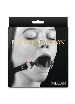 Fetish and Fashion Megan Silicone Ball Gag - Black