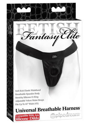 Fetish Fantasy Elite Universal Breathable Harness - Black - One Size
