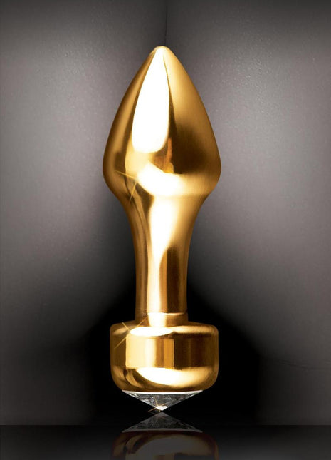 Fetish Fantasy Gold Mini Luv Plug - Gold/Metal - 2.4in