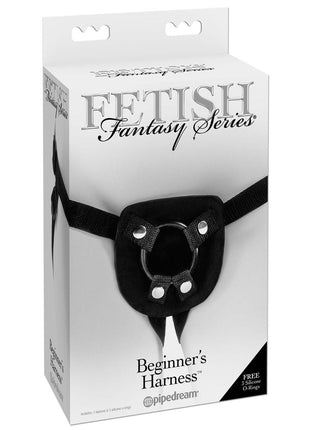 Fetish Fantasy Series Beginner's Adjustable Harness - Black