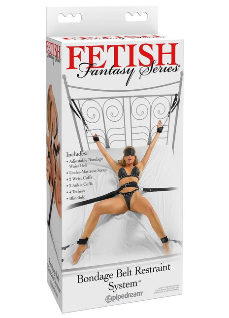 Fetish Fantasy Series Bondage Belt Restraint System - Black
