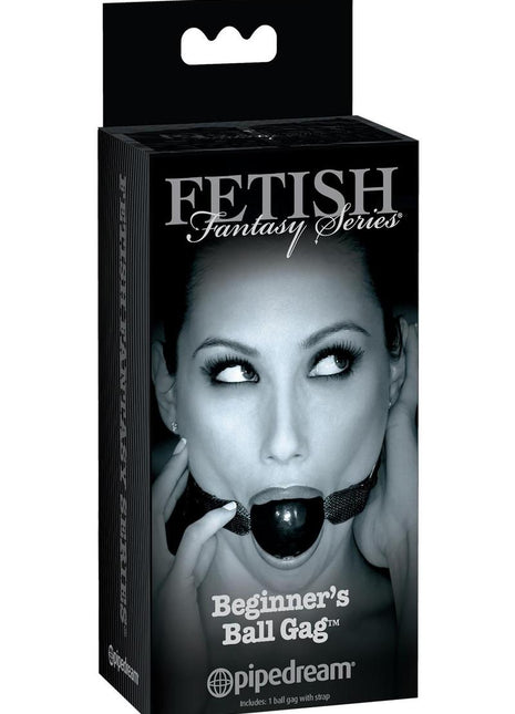 Fetish Fantasy Series Limited Edition Beginner's Ball Gag - Black