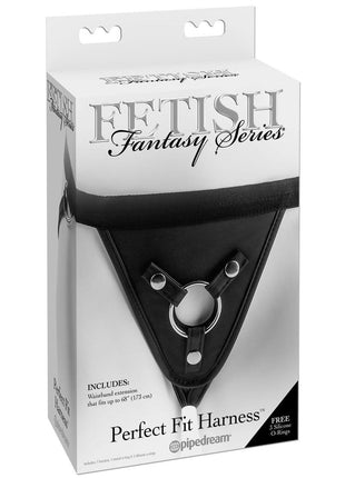 Fetish Fantasy Series Perfect Fit Adjustable Harness - Black