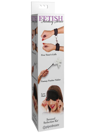 Fetish Fantasy Series Sensual Seduction - Black/White - 3 Piece Kit