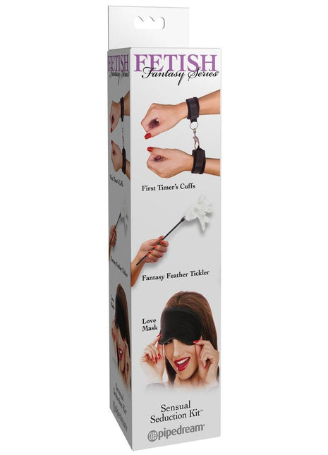 Fetish Fantasy Series Sensual Seduction - Black/White - 3 Piece Kit