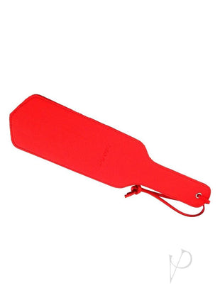 Fetish Play Paddle Vegan Leather - Red