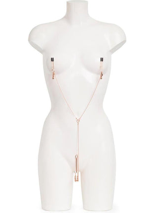 Fifty Shades Freed All Sensation Nipple and Clitoral Chain - Purple