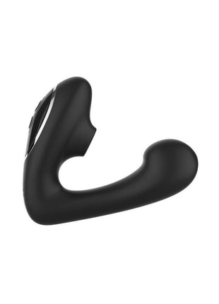 Fifty Shades Of Grey Greedy Girl Duet Rechargeable Silicone Dual Stimulator - Black