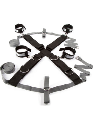Fifty Shades Of Grey Keep Still Over The Bed Cross Restraint - Silver