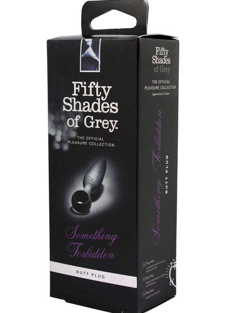Fifty Shades Of Grey Something Forbidden Butt Plug - Black