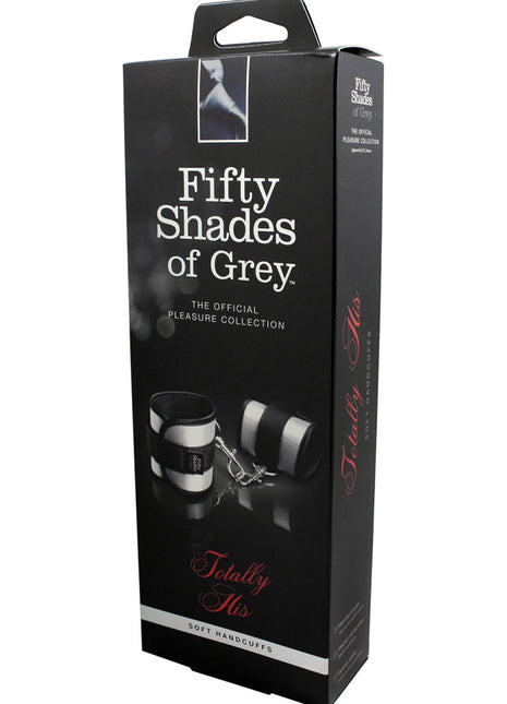 Fifty Shades Of Grey Totally His Soft Handcuffs - Silver