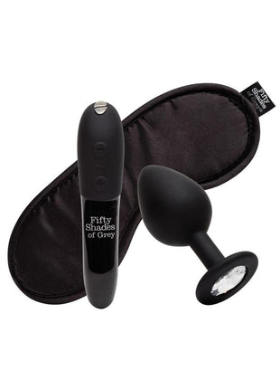 Fifty Shades Of Grey X We-Vibe Come to Bed Rechargeable Silicone Couples Kit - Black