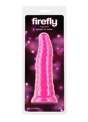 Firefly Nymph Glow In The Dark Dildo - Glow In The Dark/Pink