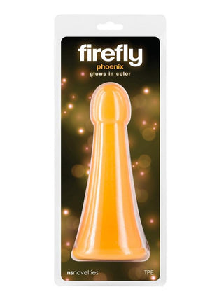 Firefly Phoenix Glow In The Dark Dildo - Glow In The Dark/Orange
