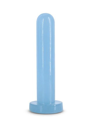 Firefly Thrill Glow In The Dark Dildo - Blue/Glow In The Dark - Small