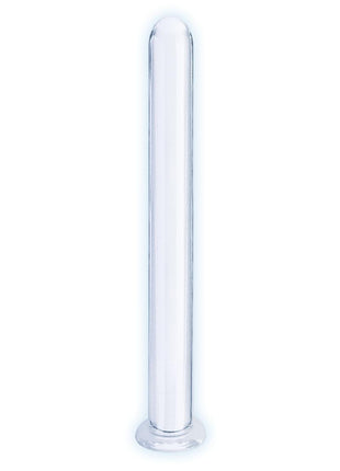 First Glass Thins Cylindrical Glass Plug - Clear