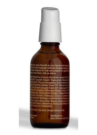 Foria Massage Oil with Organic Botanicals